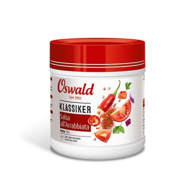 Salsa all´Arrabbiata Oswald Klassiker 400 g (MHD-Ware)